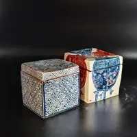 Boîte à thé, décors ottoman et coréen, XVIII ème siècle