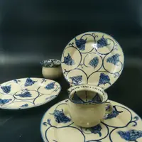 Service ottoman, faïence iznik, XVI ème siècle