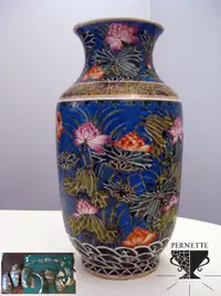 restauration illusionniste d'une porcelaine chinoise